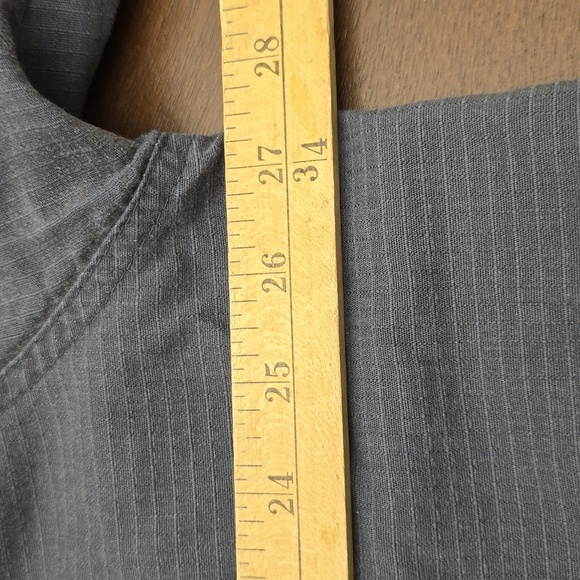 CARHARTT Men's Bluish Gray Scrubs Shirt XL - Picture 4 of 5